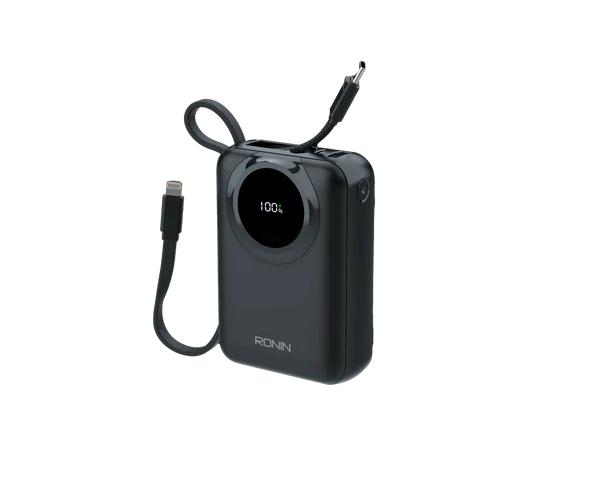 Zapster R-4040 Power Bank – 20000mAh Mini | 35W Super Fast Charging | Compact with Digital Display