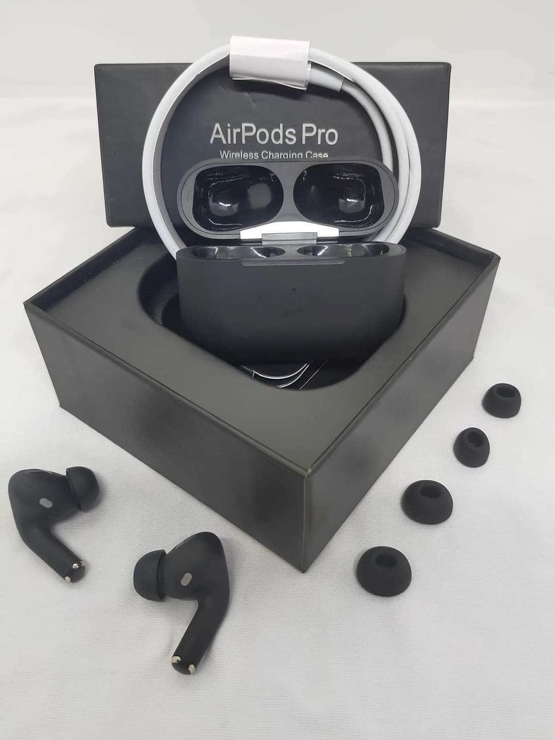 airpods pro 2nd Generation Black- Special Audio & Long Battery Life