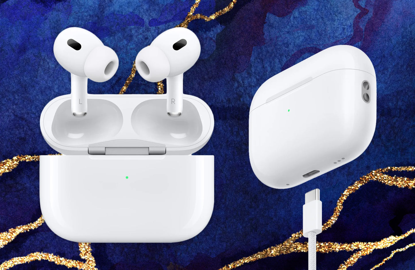 Apple AirPods Pro 2nd Generation (MagSafe) – Active Noise Cancellation Wireless Earbuds