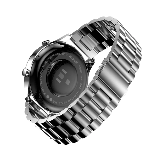Ronin R-010 Luxe Smart Watch – Luxury Metallic Body | AMOLED Display + Always-On Display | Premium Design