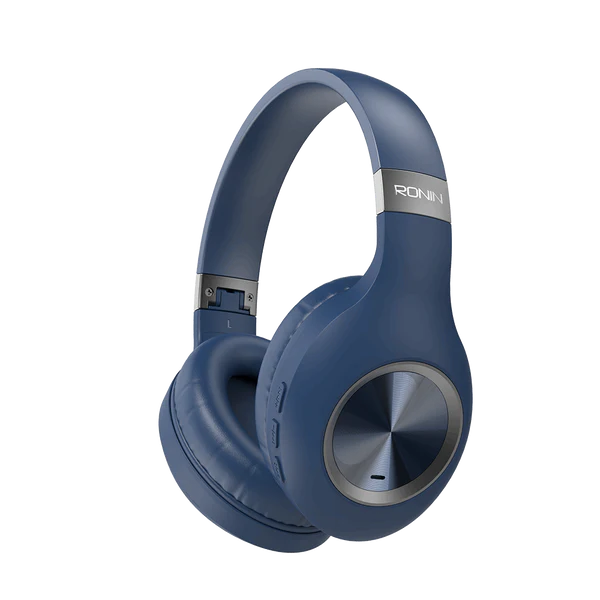 Ronin R-1500 Wireless Headphones – Over-Ear, Deep Bass, Bluetooth 5.0, FM & SD Card Support