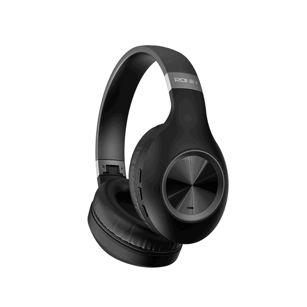 Ronin R-1500 Wireless Headphones – Over-Ear, Deep Bass, Bluetooth 5.0, FM & SD Card Support