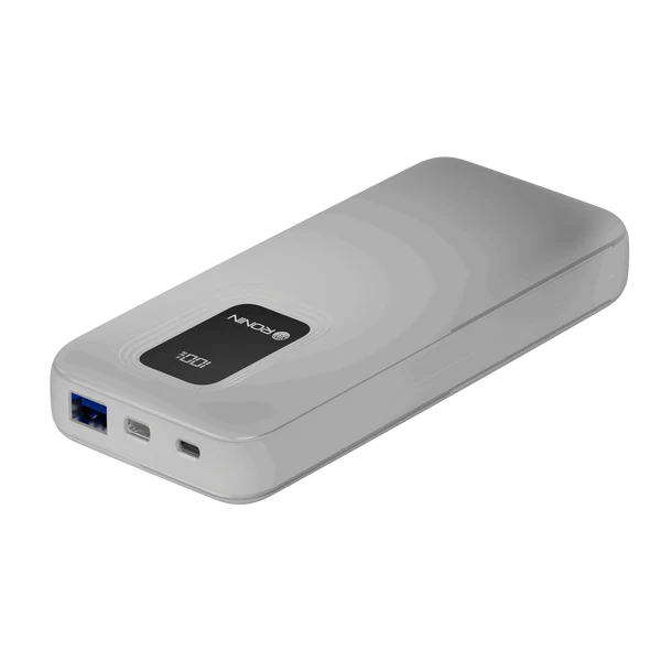 Ronin R-4020 22.5W Hyper Charge Adapter – 18W Type-C + Lightning Output | Fast Charger for iPhone & Android