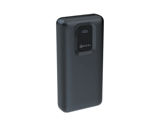 Ronin R-4025 20000mAh Power Bank – Digital Display, 22.5W Fast Charging, Dual Output