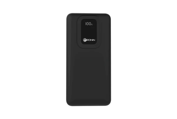 Ronin R-4025 20000mAh Power Bank – Digital Display, 22.5W Fast Charging, Dual Output