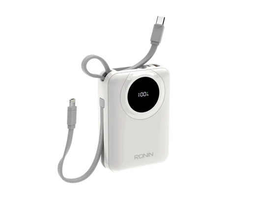 Ronin Ion R-4035 Power Bank – 20000mAh Mini Size | 22.5W Fast Charging | Digital Display