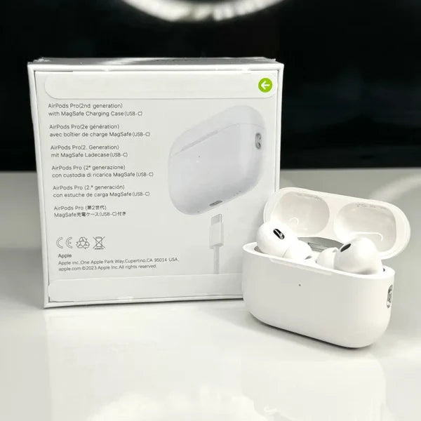 Apple AirPods Pro 2nd Generation (MagSafe) – Active Noise Cancellation Wireless Earbuds