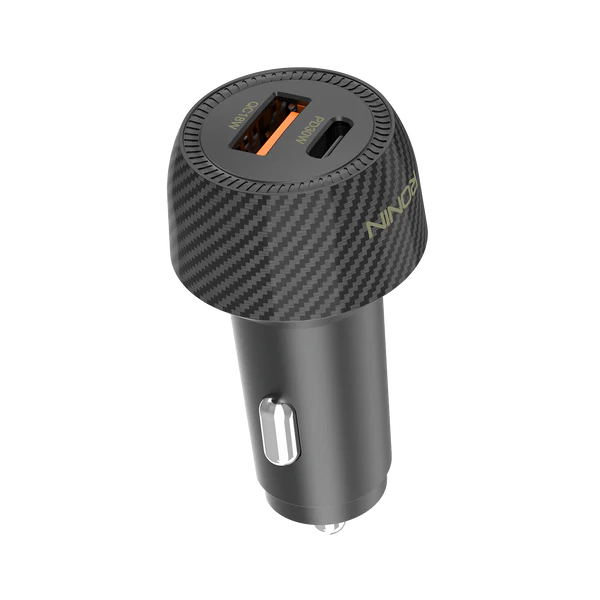 Ronin NOS R-2505 Car Charger – 48W Super Fast Dual Port Car Adapter | Type-C + USB Output