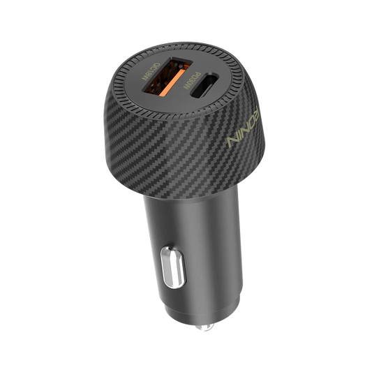 Ronin NOS R-2505 Car Charger – 48W Super Fast Dual Port Car Adapter | Type-C + USB Output