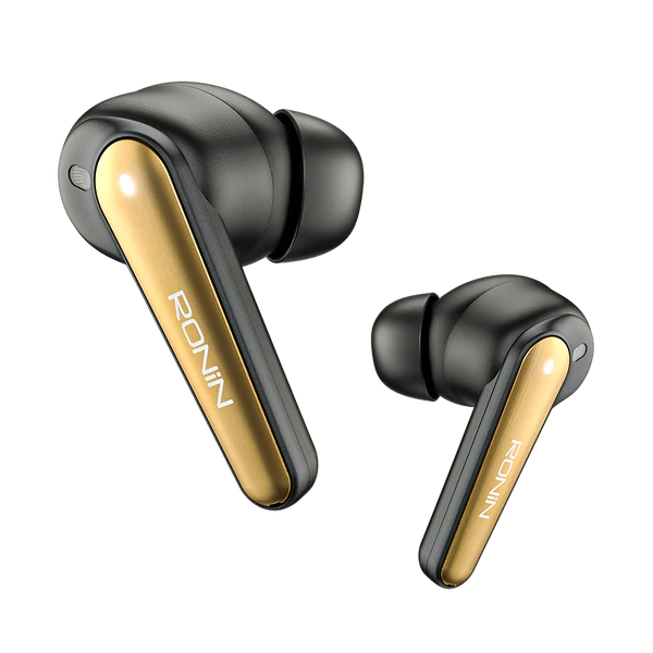 Ronin Eclipse Earbuds – Hyper™ ANC & Ai ENC-(QnX)™ | Up to 80 Hr Battery