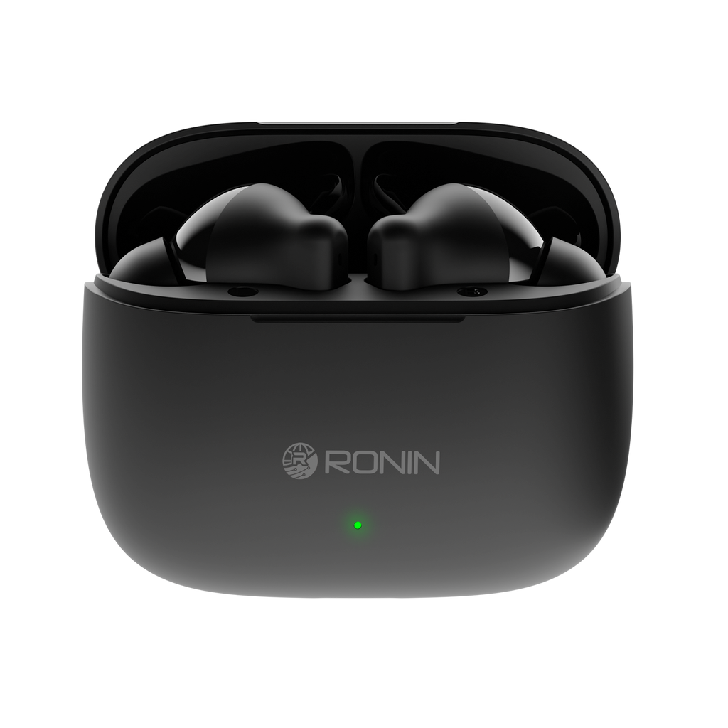 Ronin R-740 Wireless Earbuds – Bluetooth 5.0 with Charging Case & HD Sound