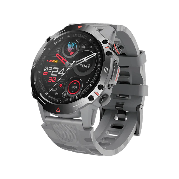 Ronin R-012 Rugged Smart Watch – AMOLED Display | Always-On Display | Heavy-Duty Outdoor Smartwatch