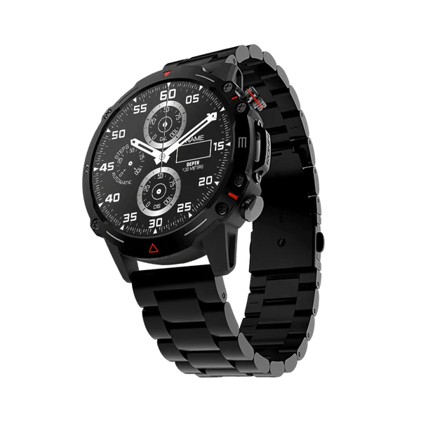 Ronin R-012 LUXE Smart Watch – 1.43" AMOLED Display | Always-On Display | Premium Luxe Design