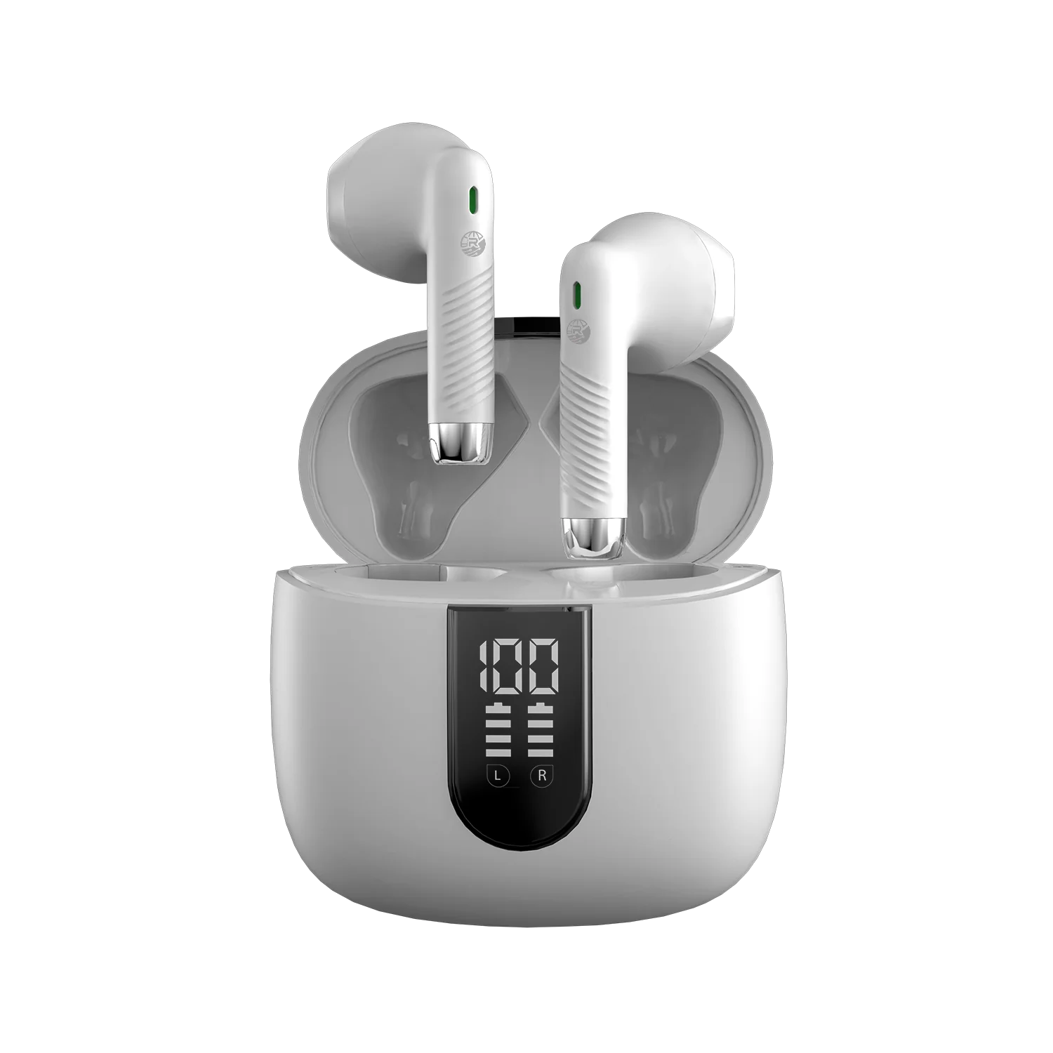Ronin R-190 Wireless Earbuds – Touch Control, Bluetooth 5.0, HD Sound & Long Battery