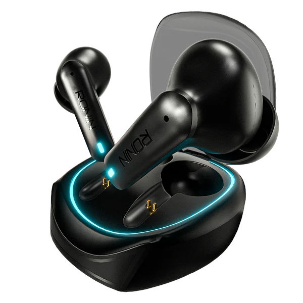 Ronin R-520 Wireless Neckband Earphones – Magnetic Design, HD Sound & Long Battery