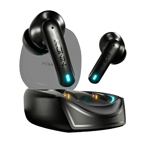 Ronin R-520 Wireless Neckband Earphones – Magnetic Design, HD Sound & Long Battery