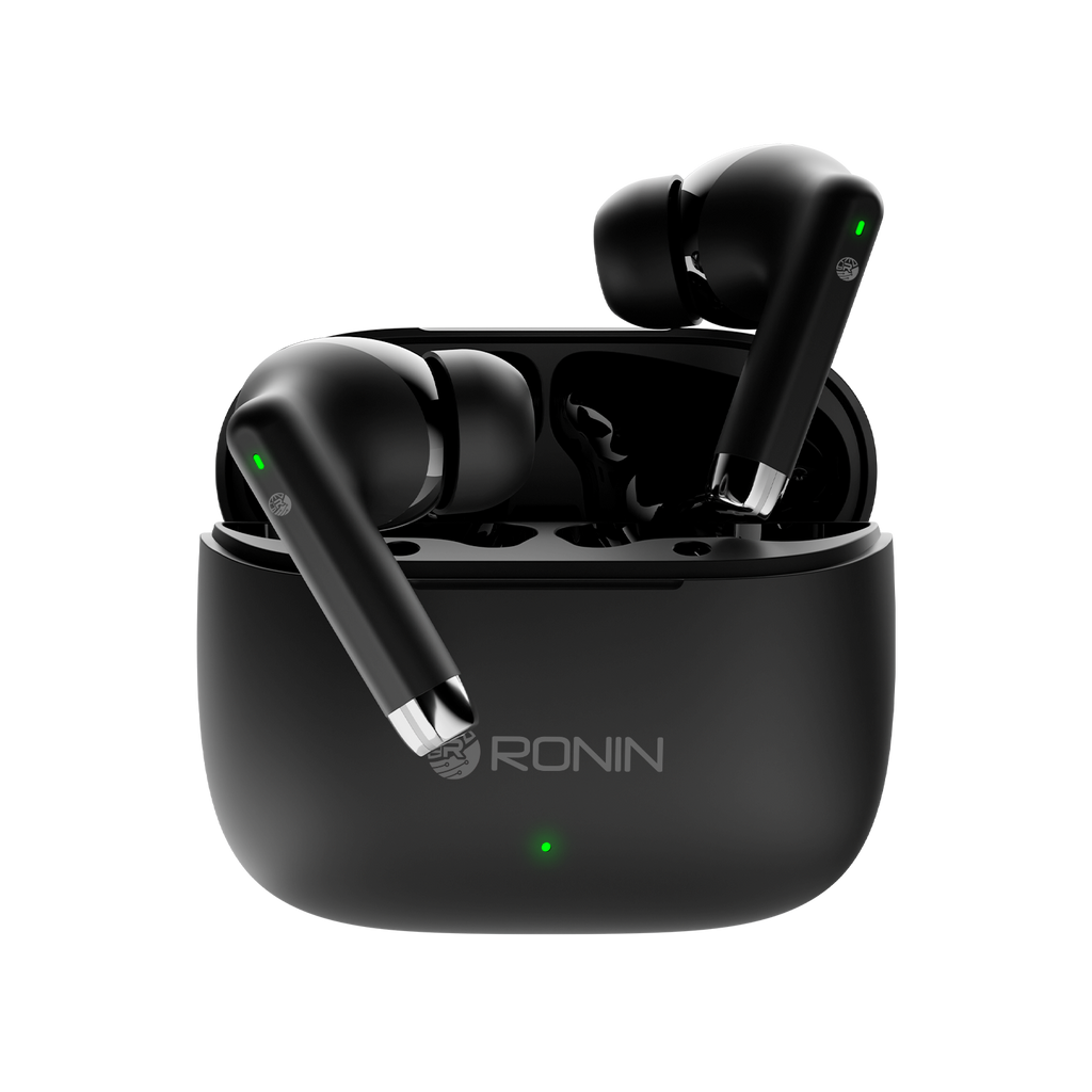 Ronin R-740 Wireless Earbuds – Bluetooth 5.0 with Charging Case & HD Sound